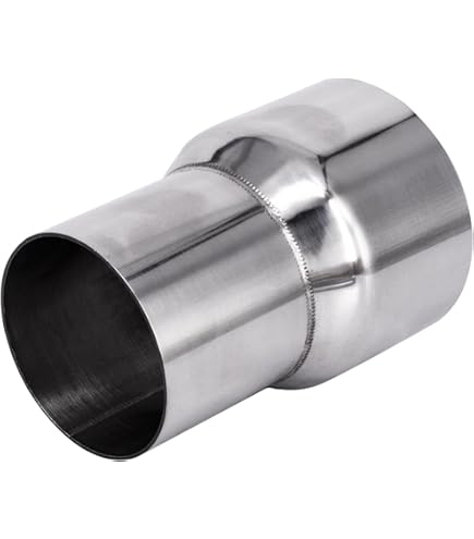 CNANRNANC Réducteur De Tuyau De Fumée En Acier Inoxydable, Adaptateur