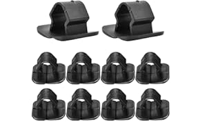 VURYAPI 10 Pièces Clips De Support De Coussinet d'Isolation De Capot De Voiture, Insonorisation Capot Moteur Attache Capot Clip Attache