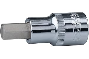KS Tools 918.5301 1/2" CHROMEplus Bit-hylsa, insex, kort, 11mm