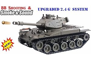 Heng Long Radio Control Tank 2.4G Bull Dog M41A3 1/16 Scale BB shooting Big Boyz®