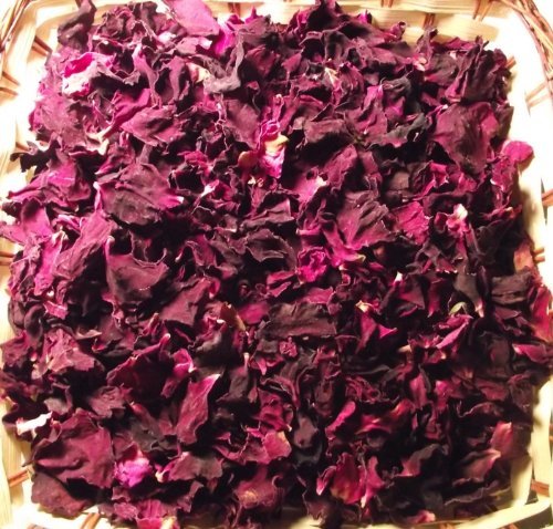 25 grams of Dried Dark Red Rose Petals (Larger Petals)-Real Flower Wedding Confetti/Home Fragrance/Crafts by Soothing Ideas by Soothing IdeasÂ®