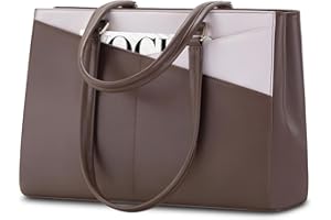 LOVEVOOK Damska torba na laptopa o przekątnej ekranu, duża torba na ramię, torba robocza, duża, do szkoły