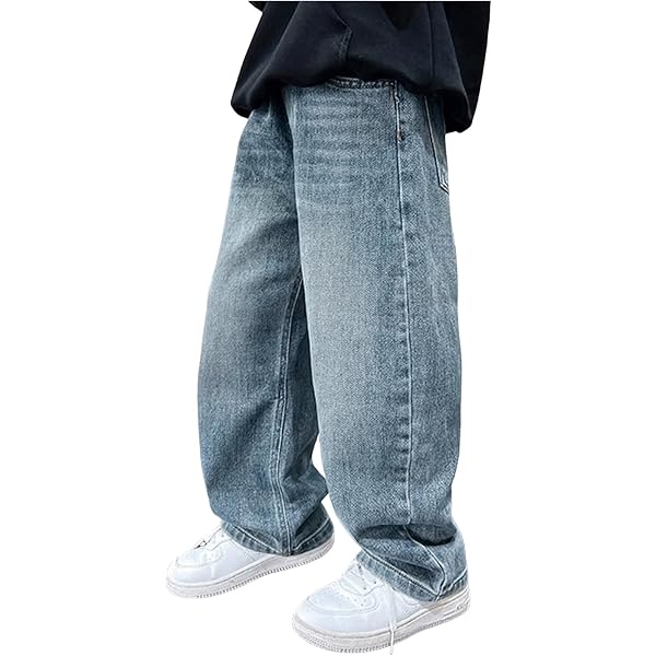 Siehin Jungen Gefütterte Straight Jeans Innen-Flee Produktbild-Vorschau 9