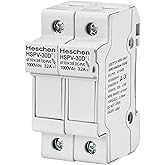 Heschen Solar/Photovoltaic Fuse Holder, Photovoltaic Fuse Holder, HSPV-30D, DC1000V 32A, 2-Pole, 35mm DIN Rail Mount, for HSP