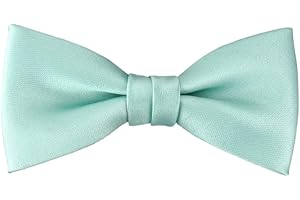 TigerTie Pajarita para bebé en monocolor, talla 29 hasta 50 cm, cuello ajustable + caja de almacenamiento