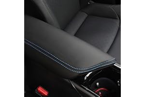 SXCY Compatible para Toyota C-HR CHR 2016-2022 2023 Fundas Reposabrazos, Coche Consola Central Reposabrazos Cubierta, Apoyabrazos Protección de Cuero, CHR 2022 Accesorios