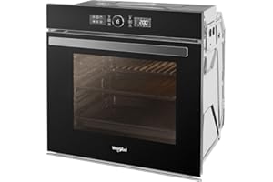 Four encastrable pyrolyse Whirlpool AKZ96290NB - Four multifonction Chaleur tournante ou pulsée / 73 litres / Classe A+ / Noir / Porte froide (4 vitres)