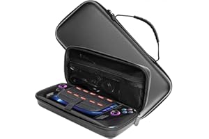 QINOUK Etui pour ASUS ROG Ally X, [Antichoc] Dur Etui Protecteur Voyage Case, Portable Stockage Etui pour ASUS ROG Ally X-Noir