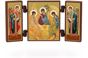 NKlaus - Santissima Trinità - Icona cristiana - Andrej Rubljow - Svjataja Troica kleine reise Altar 36150