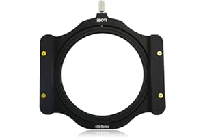 SIOTI 100Mm Square Z Series Aluminum Modular Filter Holder + 77Mm-82Mm Aluminum Adapter Ring For Lee Hitech Singh-Ray Cokin Z Pro 4X4 4X5 4X5.65 Filter (77Mm) 77mm