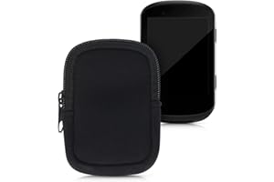 kwmobile Housse Compatible avec Garmin Edge 530/830 - Sacoche de Protection pour GPS Vélos en Néoprène - Noir