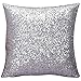 Produktbild tia-ve Kissen tia-ve Glitzer Pailletten Kissen Fall Cafe Home Kissenhülle (Silber)