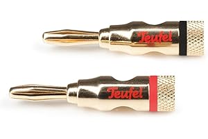 Teufel spina a banana C8502P (coppia) nero/rosso