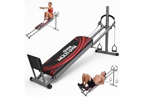 GYMFORM MultiGym - Appareil de Fitness Complet et Pliable pour renforcer Tout Le Corps, Plus de 100 Exercices, pour la Maison