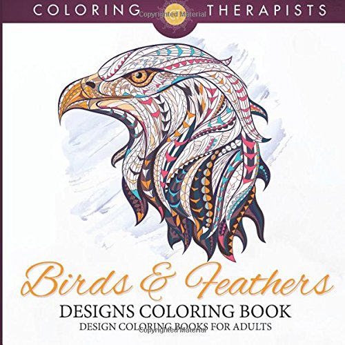 Birds & Feathers Designs Coloring Book - Design Coloring Books For Adults