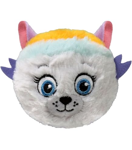 TY Beanie Bouncers - Liberty Di Paw Patrol, Peluche Rimbalzante Morbido Con Grandi Occhi Arancioni, Giocattolo Per Bambini, Serie Super Cuccioli - 3