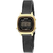 Orologio Casio Digitale Donna LA670WEGD-1EF - Cinturino Acciaio Inox Dorato, Quadrante Grigio, Stile Retro - Foto 14