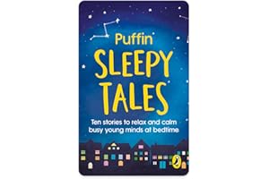 Yoto Puffin Sleepy Tales – Kids Audio Card for Use with Player & Mini All-in-1 Audio Device, Educational Screen-Free Listening with Relaxing Stories for Naptime Bedtime & Winding Down, Ages 5+