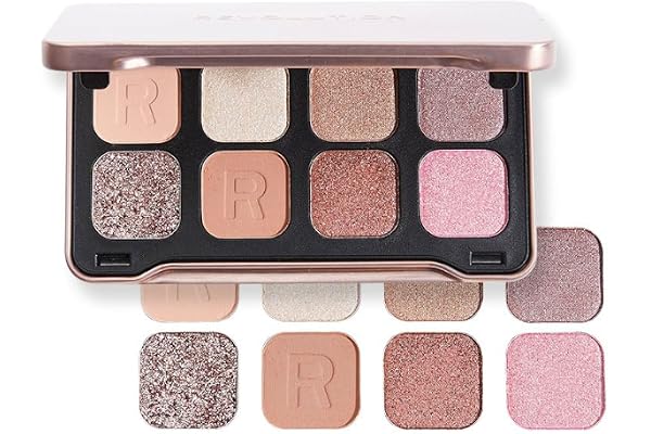 Makeup Revolution, Forever Flawless Dynamic, Palette d'Ombres à Paupières , Eternal, 8 Ombres, 8g