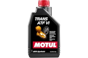 WOL WORLD OF LUBRICANT WOL-Motul ATF VI Fully Synthetic Oil Automatic Transmission Power Steering Fluid 109771 Auto Gearbox DCT CVT (1 L)