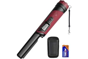 DR.ÖTEK Pinpointer Metal Detector, Portatile Pointer Palmare, Impermeabile IP68, LCD Display, Innovativa Funzione di Cancellazione delle Interferenze, Maggiore Sensibilità, 3 Modalità di Allarme