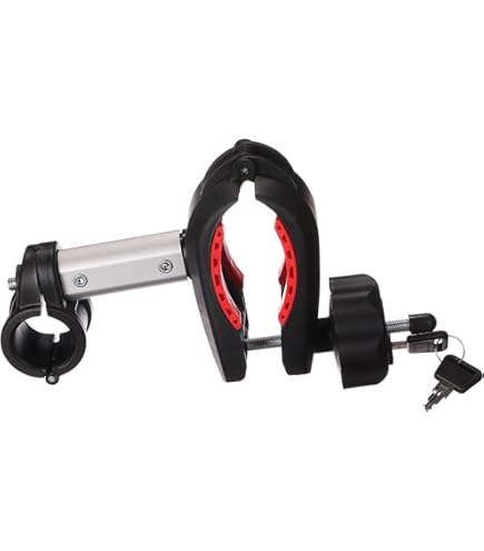 Support De Cadre Pour Porte-vélos - 45 Cm, Verrouillable, Amovible, Diamètre 25-30 Mm