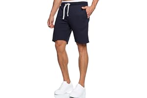 Indicode Hommes Aldrich SweatShorts | Pantalon Court de survêtement à Cordon de Serrage