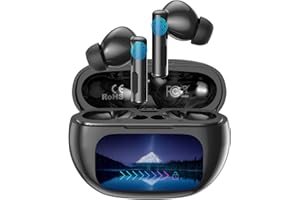 MTOXW XP12 Auriculares Traductores de Idiomas,Auriculares Traductor Instantaneo de Voz en Tiempo Real 135 idiomas con Aplicación,48 horas duración, Bluetooth 5.4, Pantalla táctil para viajes, riunioni