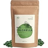 BIONUTRA® Chlorella-Presslinge Bio 1000 x 250 mg Tabletten, 100% rein & natürlich, rückstandskontrolliert, membrangebrochen, 