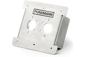 ‎AUTOTERM Autoterm Einbauflansch Luftheizung für Böden 40mm / 80mm, Edelstahl, passend Air, Webasto, Eberspächer Standheizungen (80mm Bodentiefe)