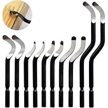 10 Stück Entgratungsklingen Aus Schnellarbeitsstahl – BS1010, BS1018, BK3010 Für Metall & Kunststoff