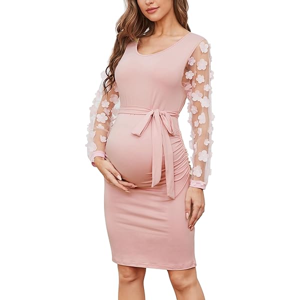 OUGES Vrouwen 2025 Zomer Verpleegkundige Jurk Ruffle Mouwen Boho Maxi