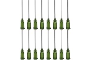 Shintop Blunt Tip Syringe Needles, 1.5 Inch 14G Dispensing Needle with Lure Lock for Refilling Liquid, Inks and Syringes (Pack of 100)