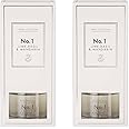 Hotel Collection No. 1 Lime Basil and Mandarin Fragranced Reed Diffuser (100ml) - 2 Pack