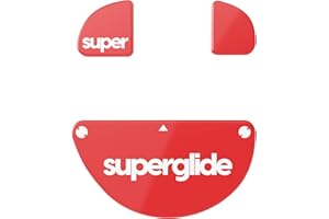 Pulsar Gaming Gears Superglide2 – Steuerbare Geschwindigkeit, strukturierte Oberfläche, Glatte Mausfüße/Gleiter, hergestellt aus ultrastarkem Glas, Glatte und langlebige Sohle für Zowie EC