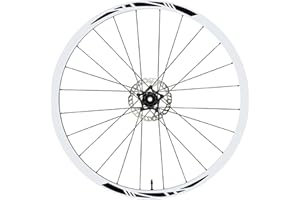 DualColorStampe Adesivi Cerchi Bici 26'' - 27,5'' - 28-29'' Pollici Ruota Bici MTB Bike Stickers Cerchi MTB B0007 (28-29'' Pollici, Nero 70)