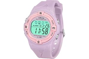 TENOCK Orologio Digitale Per Bambini, Orologio Sportivo A Led, Per Ragazzi E Ragazze, Impermeabile, 50 M, Con Cronometro, Regalo Per I Vostri Bambini Di Età 4-12