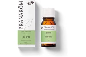 PRANAROM PRANARÔM Olio Essenziale Tea Tree BIO - 100% Puro e Naturale HECT - Antibatterico, Antivirale, Purificante - Difese Immunitarie e Cura della Pelle - 10ml