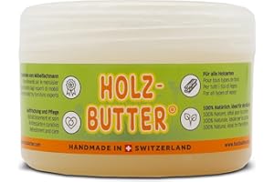 Renuwell Holz Butter 20274 Wosk do Drewna, Przezroczysty, 250ml