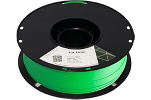 SMARTFIL PLA BASIC | Filamento para impresión 3D | ácido poliláctico | Gran facilidad de impresión | Peso: 1000g | Color: Green | Diámetro: 1.75 mm