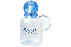 Mustela Acqua Profumata Mustì Senza Alcool con Camomilla e Miele, Corpo e Capelli, Neonati e Adulti - Note Fresche di Bergamotto, Mughetto, Fiori Bianchi, 97% Ingredienti di Origine Naturale (50ml)
