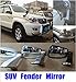 Produktbild Third Party SUV Fender Spiegel Set Side Wing Fender View Spiegel eigenmächtige für Geländewagen Schwarz