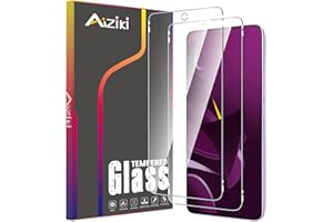 Aiziki Szklana osłona ekranu do Xiaomi Poco M7 Pro 4G, folia ze szkła hartowanego, ochrona przed uderzeniami, odporna na pękanie, odporna na zarysowania, HD przezroczysta, bez pęcherzyków powietrza,