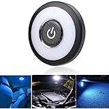 Luce notturna a LED per auto, 3 colori, luce notturna per bagagliaio, lampada da lettura, magnetica, dimmerabile, ricaricabil