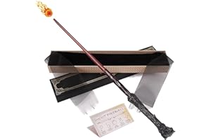 OISILOENG Magic Wand,Movie Inspired Wizard Wands Handcrafted for Role Play, Cosplay Costume, Birthday Party Favors,Collectible (Harry.A)