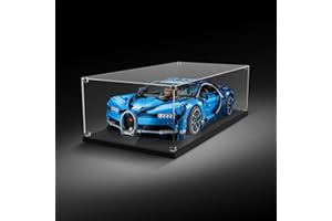 YDDY Schaukasten für Lego Technik Bugatti Chiron 42083 Acryl Vitrine Lego Technik (Nicht Enthalten Lego Modell)