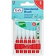 TEPE Blister 0.5MM - RED Tooth Interface Brush (1 x 6 Pieces)