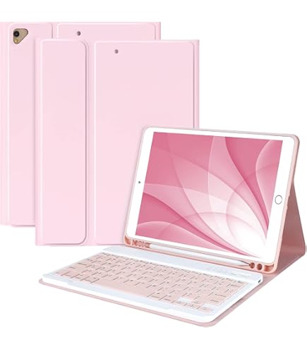 Clavier Coque Pour IPad 10,2 Pouces (9e/8e/7e Génération) - Avec Trackpad Multi-touch, AZERTY, Batterie Longue Durée