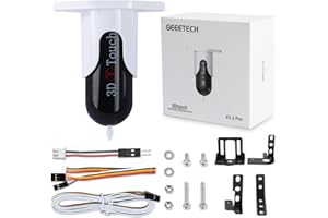 DERUC 3D Touch V3.2 Pro 3D Touch BL-Touch Kit de capteur de nivellement automatique du lit, Accessoires pour Imprimante, 4 supports pour imprimantes 3D Ender 3/3 V2/3S/3Pro, Ender 5/5Pro