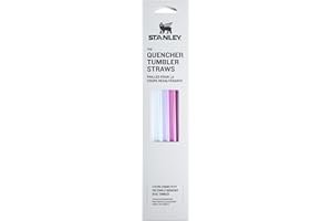 ‎STANLEY Stanley Strohhalmset für Quencher H2.0 FlowState Tumbler 0.89L - Ersatzstrohhalme - BPA-frei - Spülmaschinenfest - 4 Pack